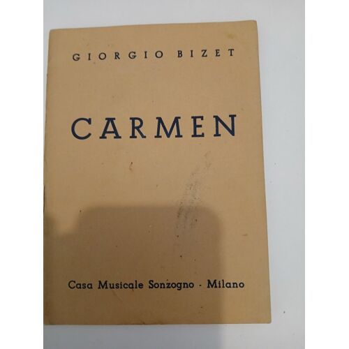Carmen Di Georges Bizet Sonzogno, 1946