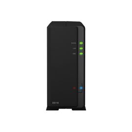 Synology Disk Station DS118 - Serveur NAS - 1 Baies - SATA 6Gb/s - RAM 1 Go - Gigabit Ethernet - iSCSI support
