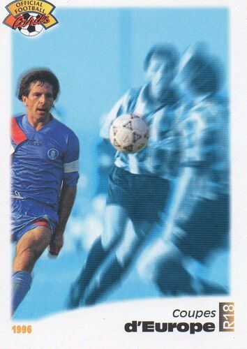 Carte Panini Official Football Cards 1996 N°R18 Coupe D'europe
