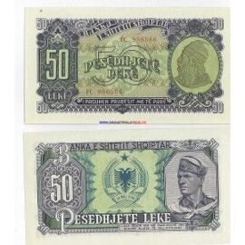 Billet Albanie Collection - Billet 50 Leke Pk Nâ°29