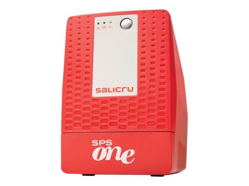 SALICRU SPS ONE SPS.1100.ONE - Onduleur - CA 220/230/240 V - 600 Watt - 1100 VA - 7 Ah - USB - connecteurs de sortie : 4