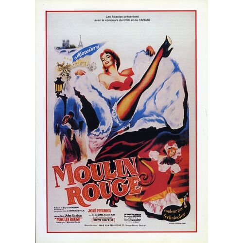 Moulin Rouge, Synopsis, John Huston, José Ferrer, Colette Marchand, Zsa Zsa Gabor