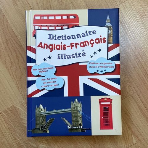 Dictionnaire Anglais-Francais Illustré Editions 23
