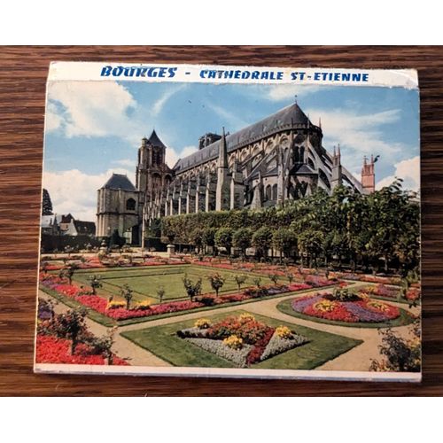 Dépliant De 10 Mini Photos Cathédrale St Etienne De Bourges