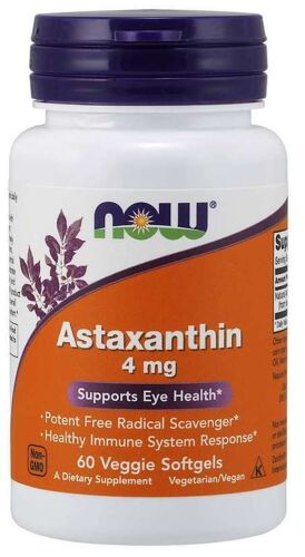 Astaxanthin 4 Mg 60 Softgels 