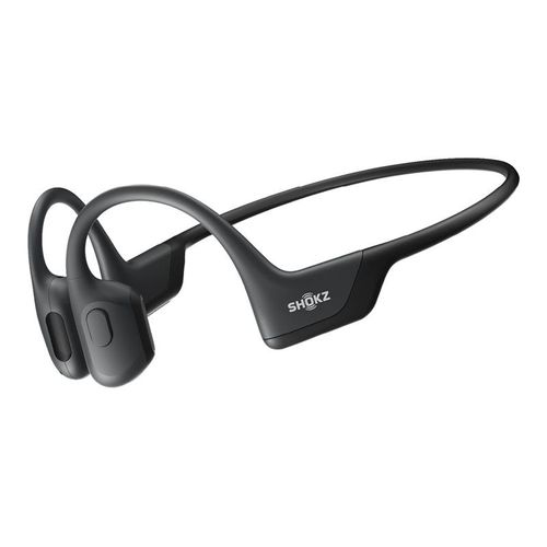 Shokz OpenRun Pro - Casque à conduction osseuse Bluetooth - Noir