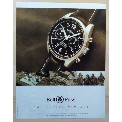 Publicité Papier - Montre Bell & Ross De 1998