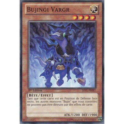 Jotl-Fr081 - Lot De 3 - Bujingi Vargr - Yu Gi Oh! - Français - Commune - C