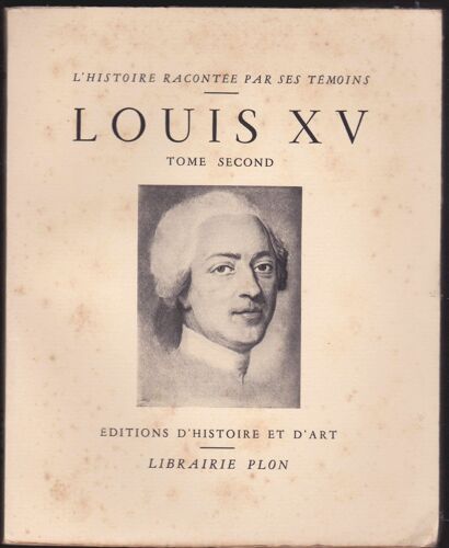 Louis Xv Tome Second