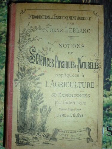 Notions De Sciences Physiques Et Naturelles Appliquées À L'agriculture