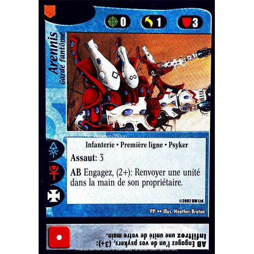 Carte Warhammer 40k - Arennis Garde Fantôme