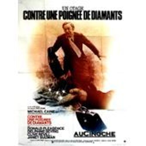 Un Otage Contre Une Poignée De Diamants - The Black Windmill - Don Siegel - Michael Caine - Affiche De Cinéma Pliée 120x160 Cm