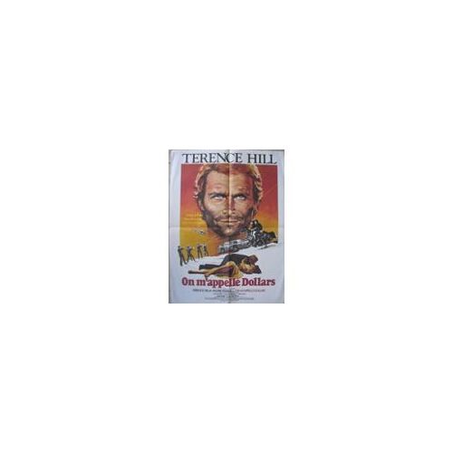 On M'appelle Dollars - Mister Billion - Terence Hill - Affiche De Cinéma Pliée 120x160 Cm