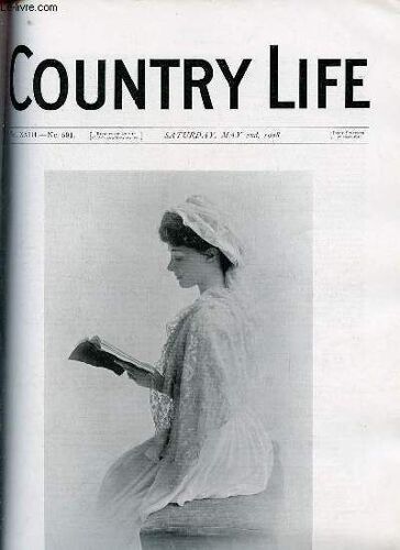Country Life Vol.Xxiii N°591 Saturday May 2nd 1908 - Our Portrait Illustration The Hon.Mrs.A.R.Grant - Village Planning - Country Notes - Snow In April (Illustrated) - A Book Of The Week - From The(...)