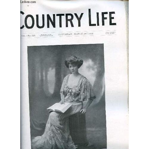 Country Life Vol.Xxi N°530 Saturday March 2nd 1907 - Our Portrait Illustration The Countess Of Westmorland - A New Source Of Food Supply - Country Notes - Studies In Sunrise (Illustrated) - The(...)