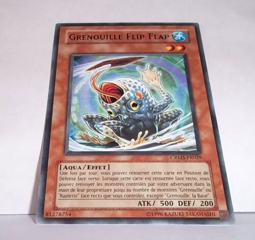 Carte Yu-Gi-Oh! - Grenouille Flip Flap [Crms-Fr029]