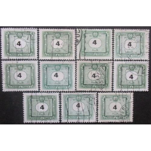 Hongrie Taxe N°197 X 11 Oblitéré