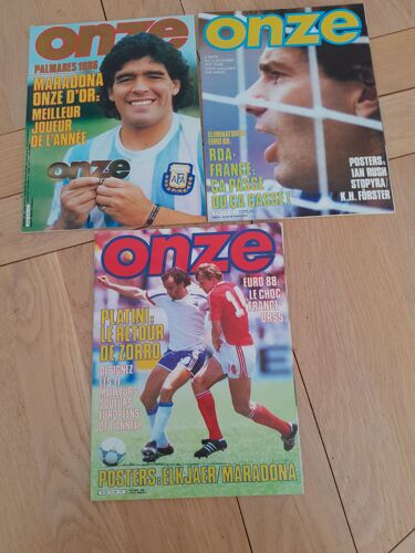 Lot De 7 Onze Année 1986