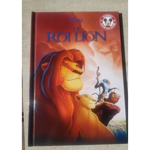Livre Le Roi Lion. Disney Club Du Livre 