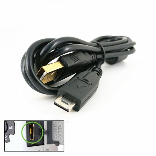 14 broches USB Données Câble Cordon pour Panasonic DMC GF2 GH1 GH2 ZS1 ZS3 TZ6 TZ7 TZ10 TZ65 GK TS1 TS2 FZ100 - SJX0309B00952