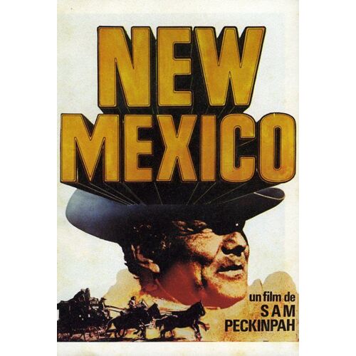 New Mexico, Synopsis Dépliant, Sam Peckinpah, Maureen O'hara, Brian Keith, Steve Cochran