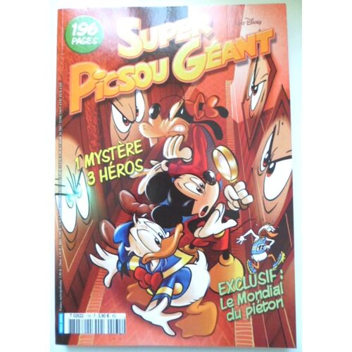 Super Picsou Geant  N° 135 : 1 Mystère, 3 Héros