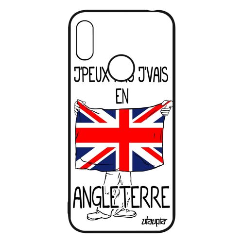 Coque Y6 2019 Silicone J'peux Pas J'vais En Angleterre Jo Jeux Olympiques Britannique Foot De Protection Aluminium Football Huawei