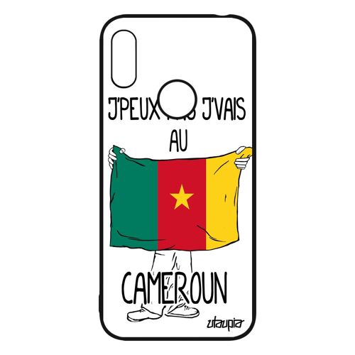 Coque Huawei Y6 2019 Silicone J'peux Pas J'vais Au Cameroun De Protection Can Coupe D'afrique Basket Smartphone Coupe Du Monde Foot