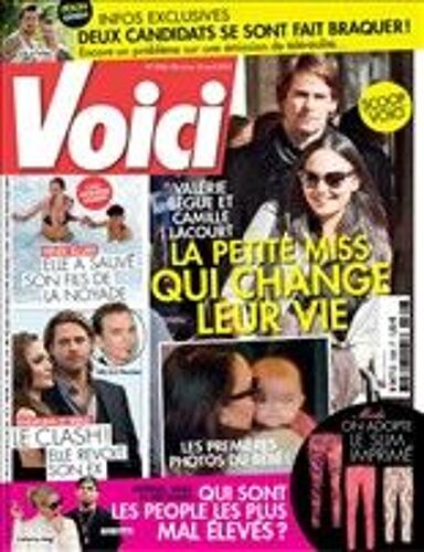 Voici 001326 : Valérie Bègue & Camille Lacourt/Heidi Klum/Nabilla/Angelina Jolie/Jm Maire