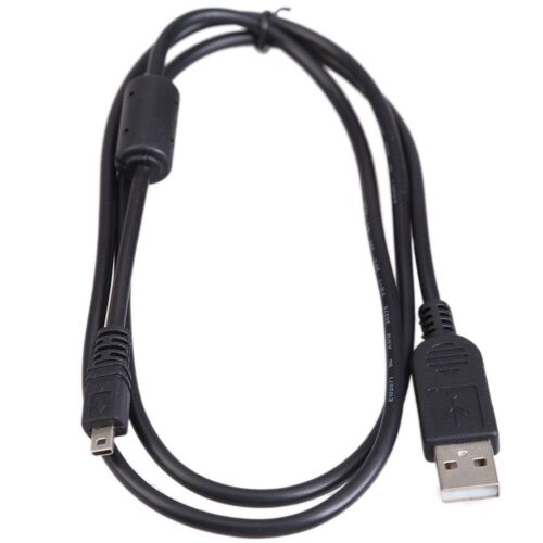 Câble USB Portable à 8 broches, 1M, pour recharge et Transmission de données, compatible avec Nikon, Olympus, Pentax, Sony, Panasonic, Sanyo
