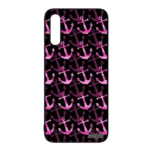 Coque Ancre Pour A50 Silicone Etui Imprimé Rigide Jolie Sable Tattoo Tendance Tpu Caoutchouc Vacances Made In France Samsung Galaxy