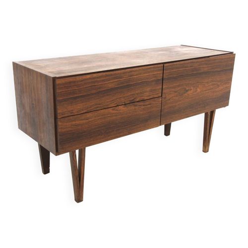 Commode Scandinave En Palissandre Lundberg Amp Sner Rottne Sude 1960 Bois