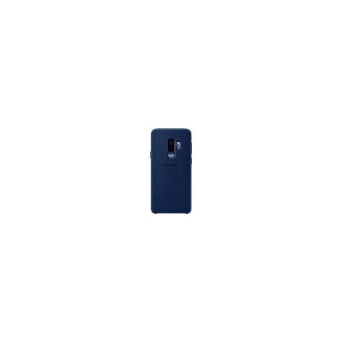 Coque Pour Galaxy S9+ G965 - Rigide Samsung En Alcantara Bleu