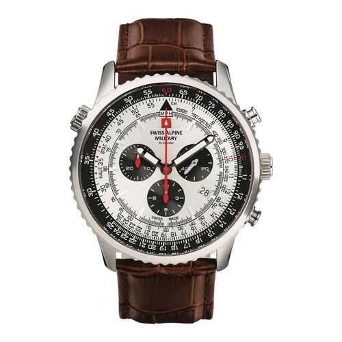 Swiss Alpine Military 7078.9532sam Mens Watch Chronograph