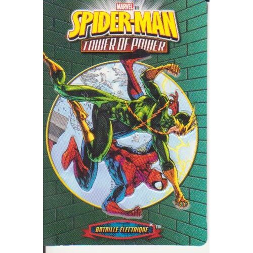 Spider-Man Tower Of Power Masque Rouge N°005 Bataille Électrique