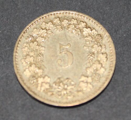 5 Cts 1986 Confoederatio Helvetica