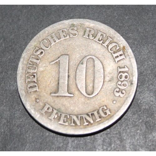 10 Pfennig 1893 Allemagne