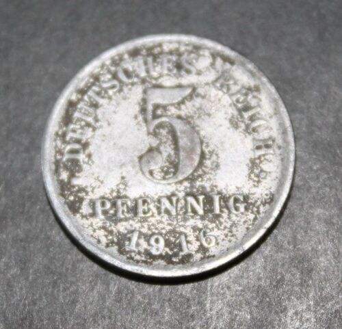 5 Pfennig 1916 Allemagne