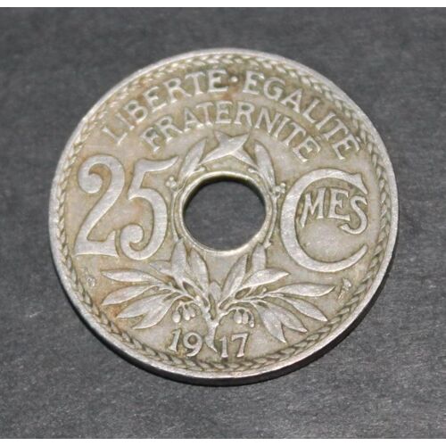 25 Cts 1917 Lindauer France