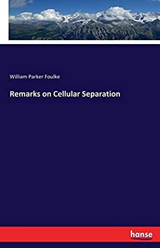 Remarks On Cellular Separation