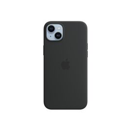 Apple - Coque de protection pour téléphone portable - compatibilité avec MagSafe - silicone - noir minuit - pour iPhone 14 Plus