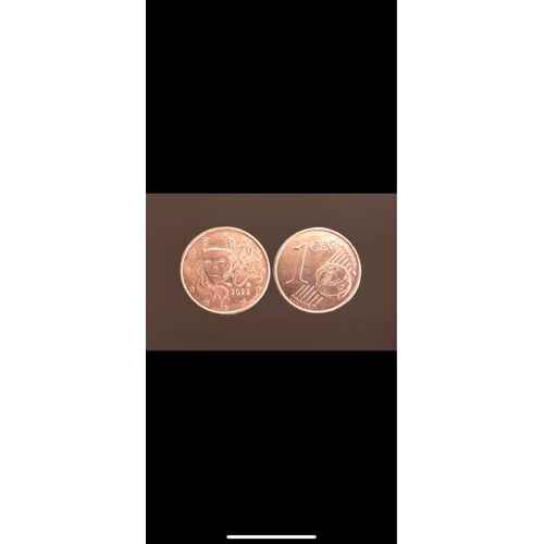 Piece De 1 Centime D'euro France 2022