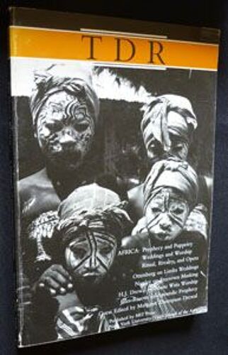 Tdr. The Drama Review. A Journal Of Performance Studies. Summer 1988. Volume32. Number 2 (T118)