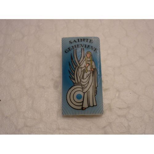 Pin's Sainte Geneviève En Porcelaine