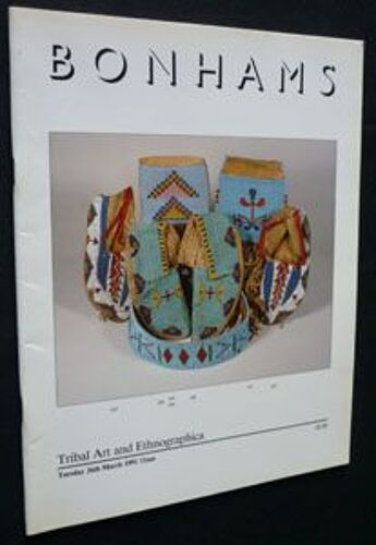 Tribal Art And Ethnographica. Tuesday 26th March 1991