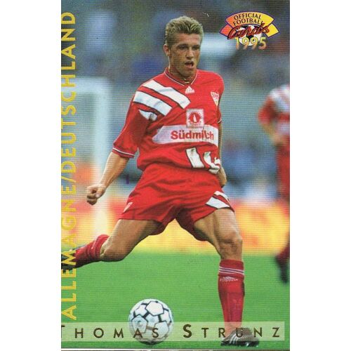 Carte Panini Official Football Cards Thomas Strunz N° A02 Allemagne
