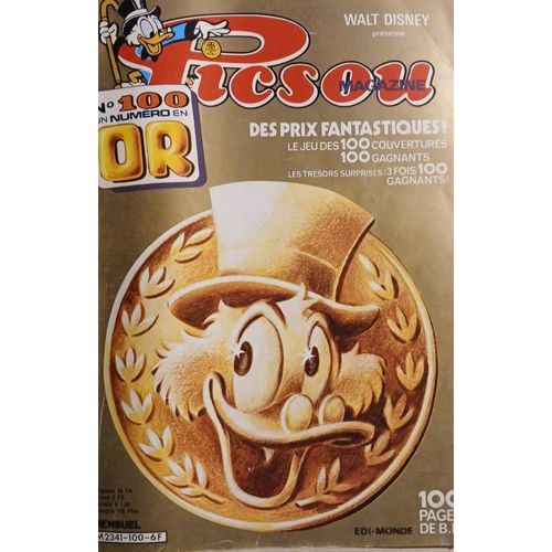 Picsou Magazine N°100 Un Numéro En Or