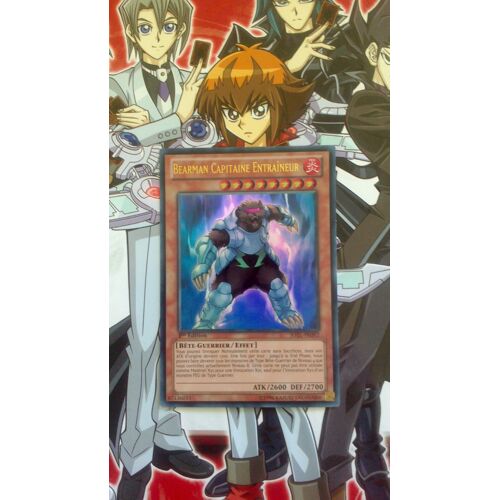 Yu-Gi-Oh Bearman Capitaine Entraîneur