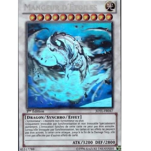 Jotl-Fr047 - Mangeur D'etoiles - Yu Gi Oh! - Français - Ghost Rare