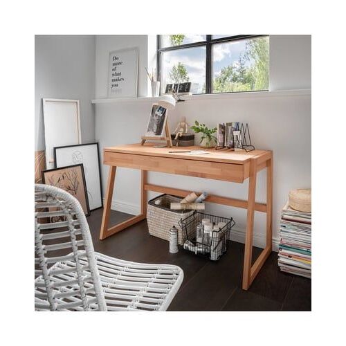 Bureau en hêtre massif Cyriel